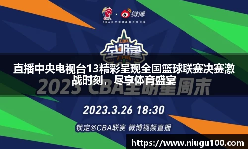 直播中央电视台13精彩呈现全国篮球联赛决赛激战时刻，尽享体育盛宴